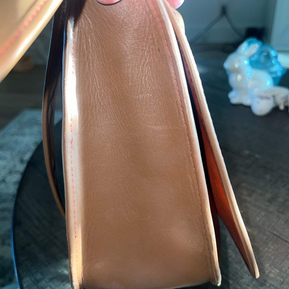 Coach Limited Edition Glovetanned Leather Crossbody Saddle Bag l, excellent!! - Picture 10 of 13